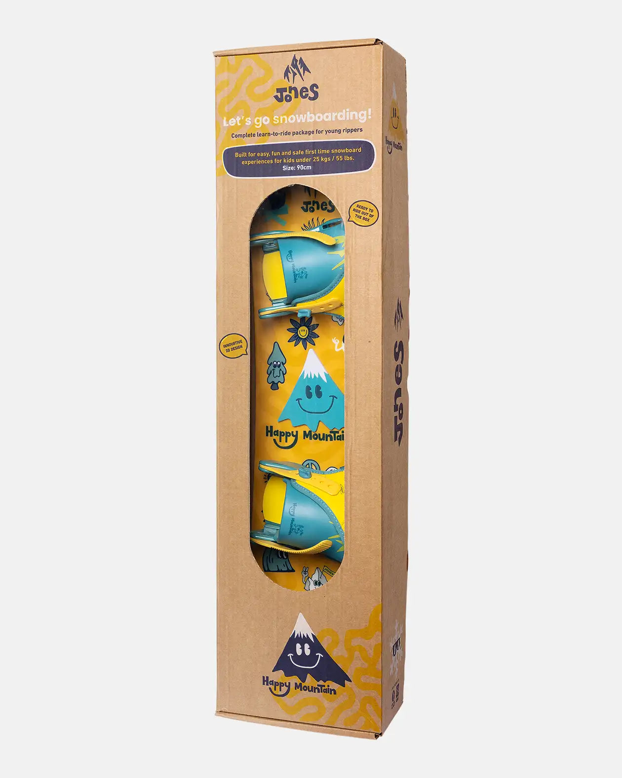 jones-snowboards-kids-happy-mountain-snowboard-bindung-set image 4