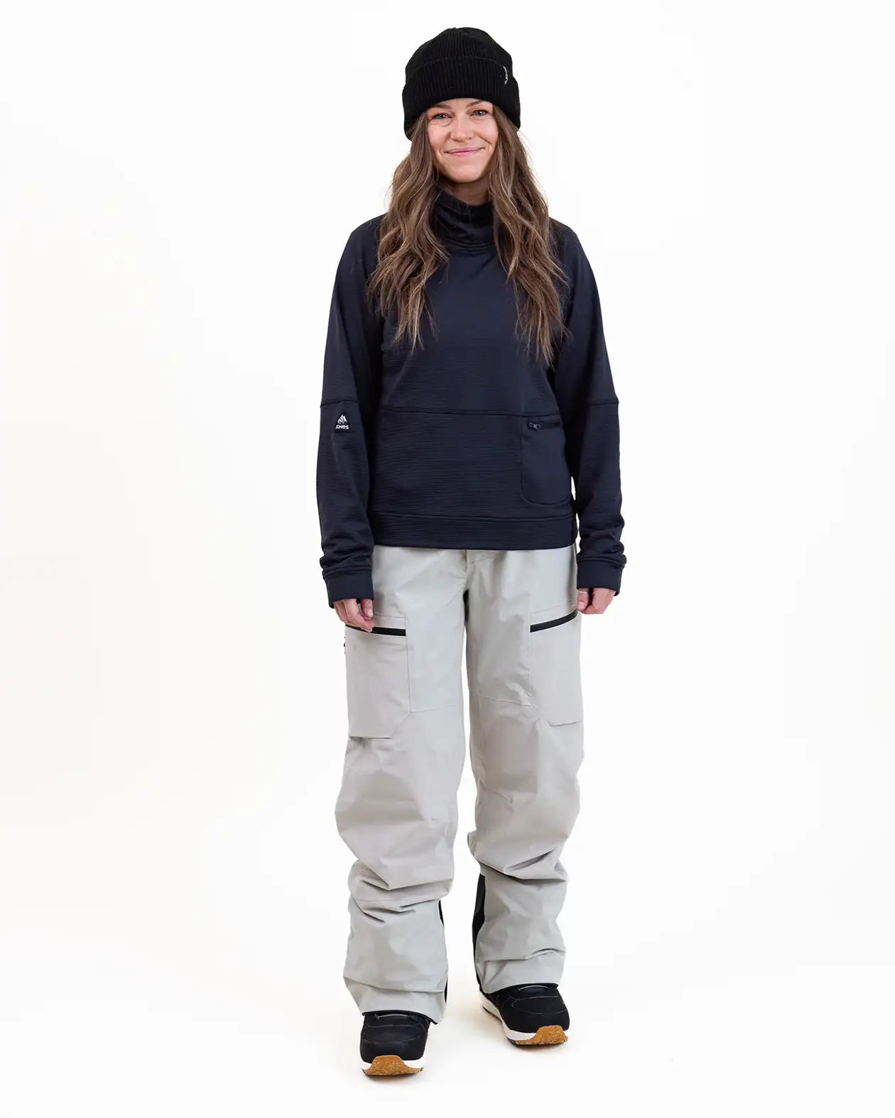 jones-snowboards-flagship-recycled-grid-damen-fleece-2026 image 5