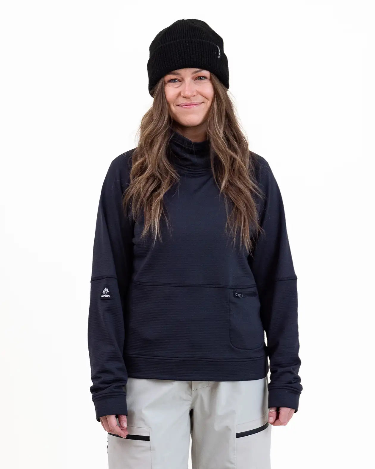 jones-snowboards-flagship-recycled-grid-damen-fleece-2026 image 1
