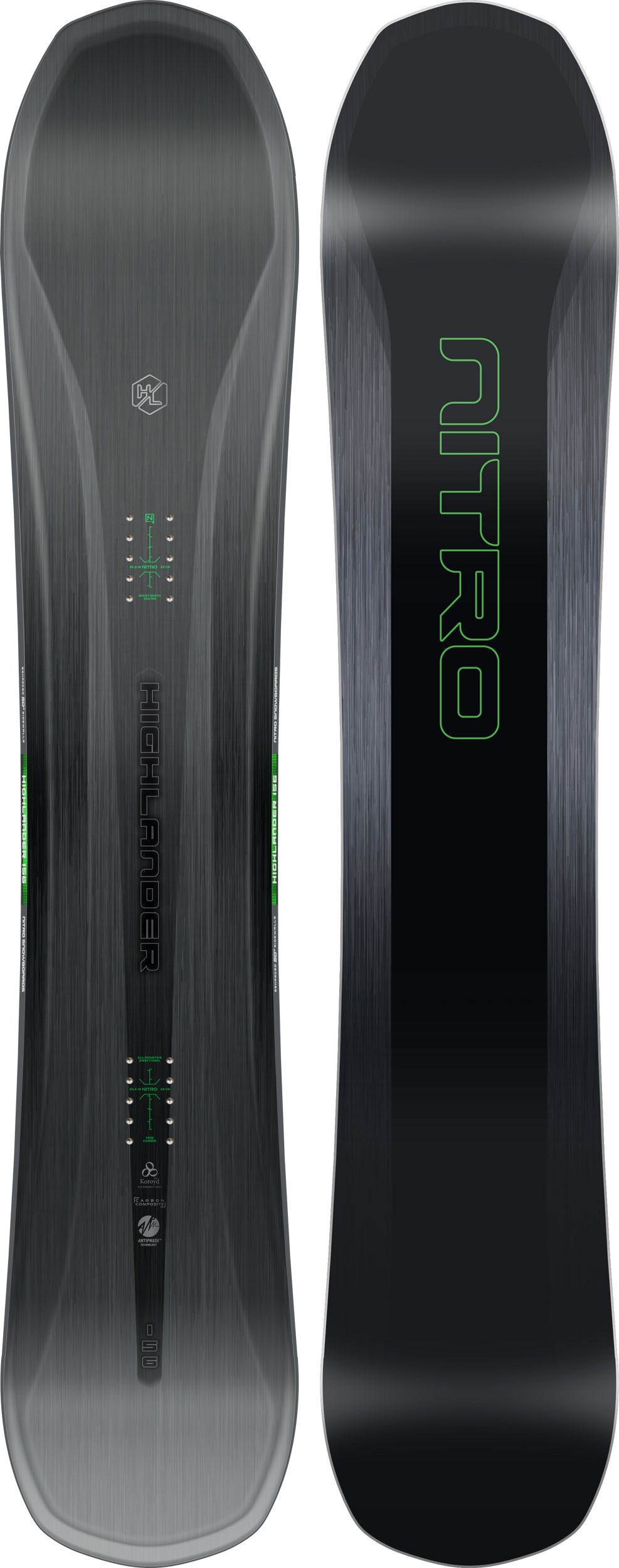 nitro-snowboards-highlander-snowboard-herren-all-mountain image 1