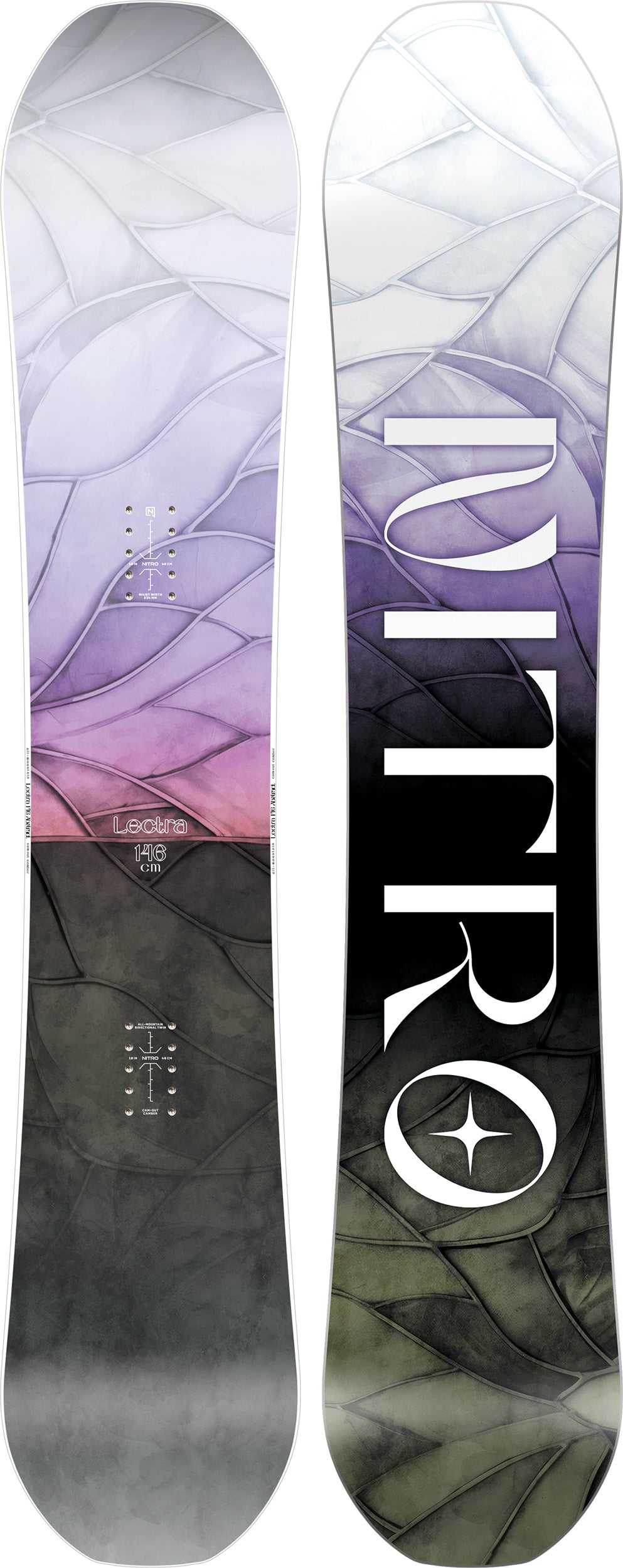 nitro-snowboards-lectra-leaf-damen-snowboard image 1
