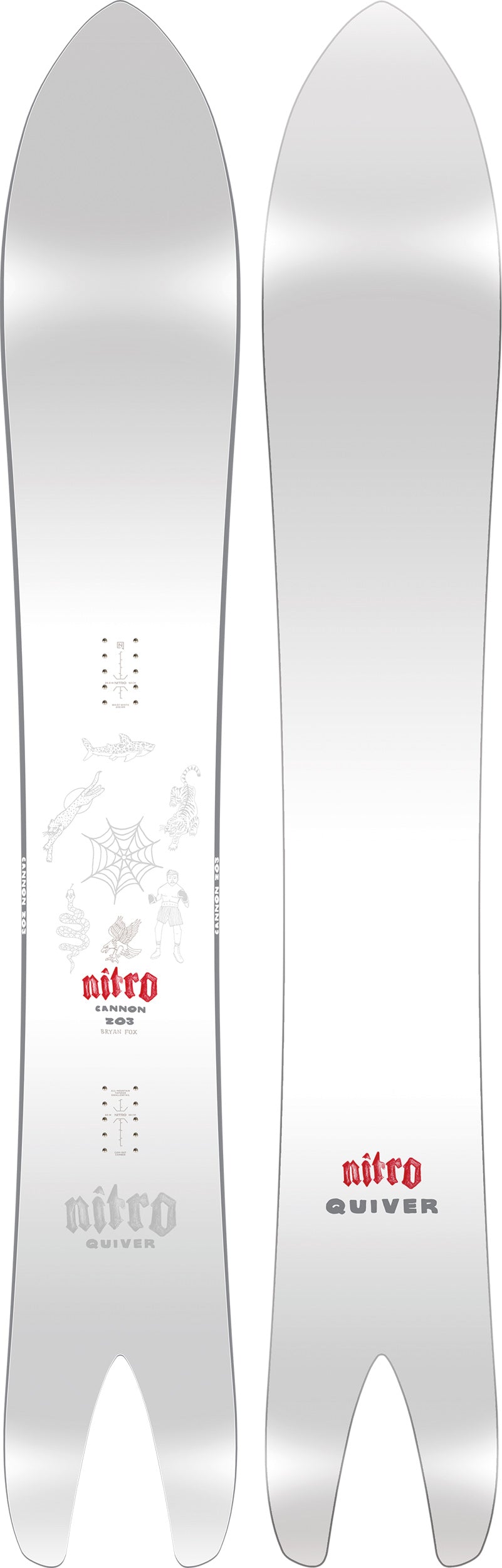 nitro-cannon-snowboard-swallowtail-f-r-powder-piste-2026-2027 image 1