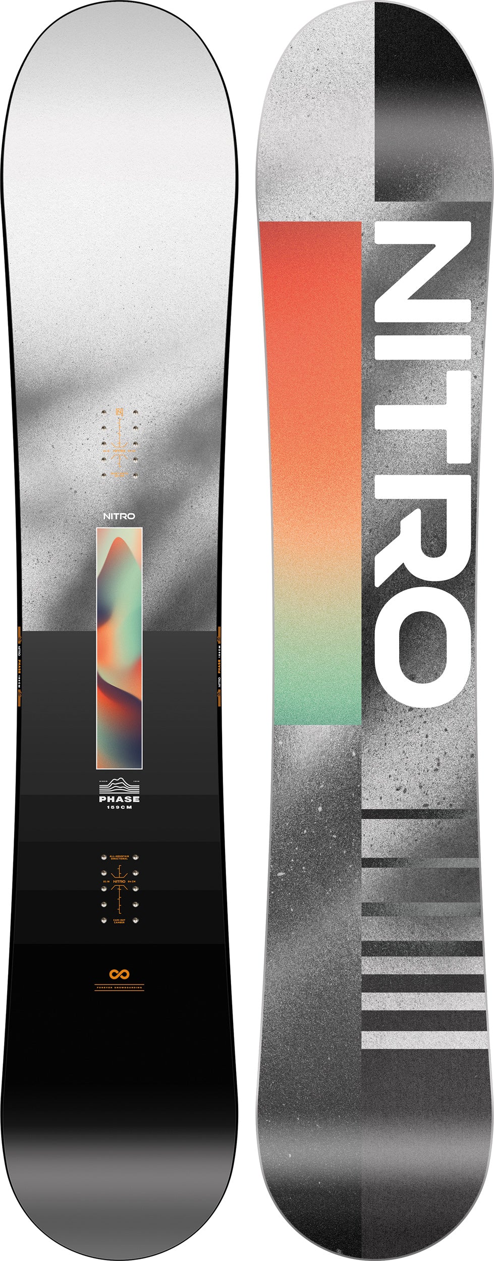 nitro-snowboards-phase-all-mountain-snowboard-herren image 8