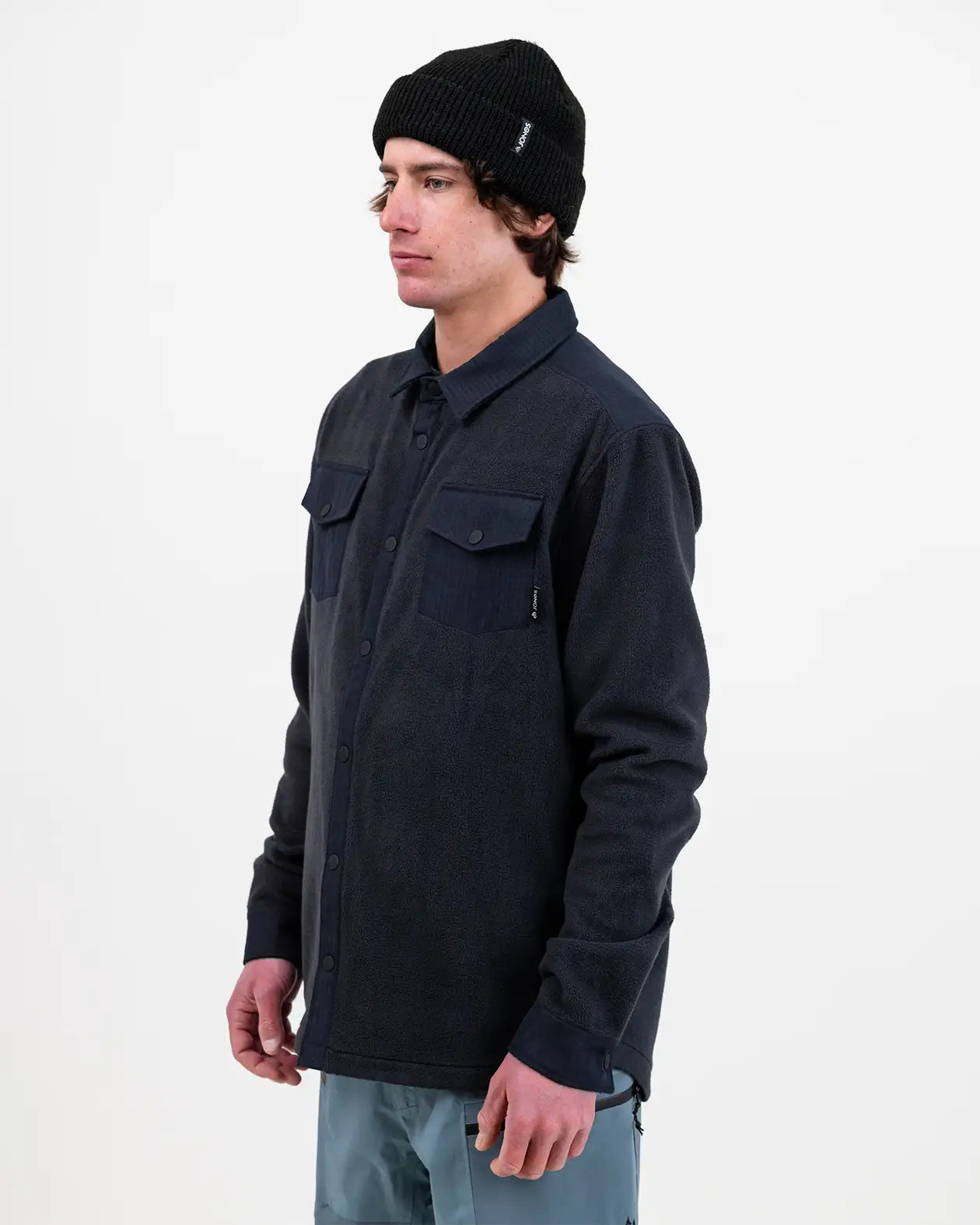 jones-snowboards-december-recycled-fleece-hemd-herren-2026 image 3