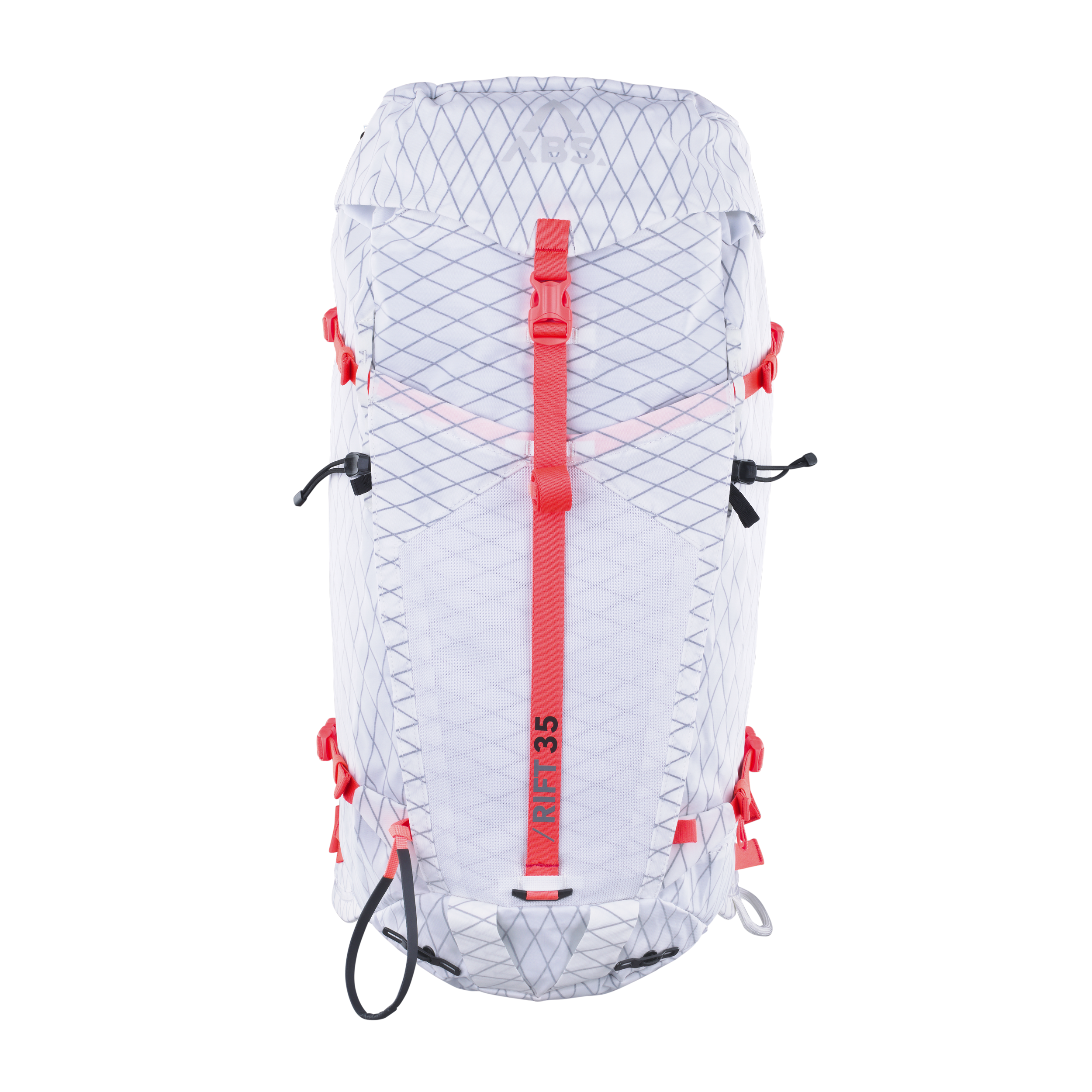 abs-rift-35-x-white-lawinenrucksack-35-l-aus-dlpack-wasserabweisend-f-r-hochtour image 2