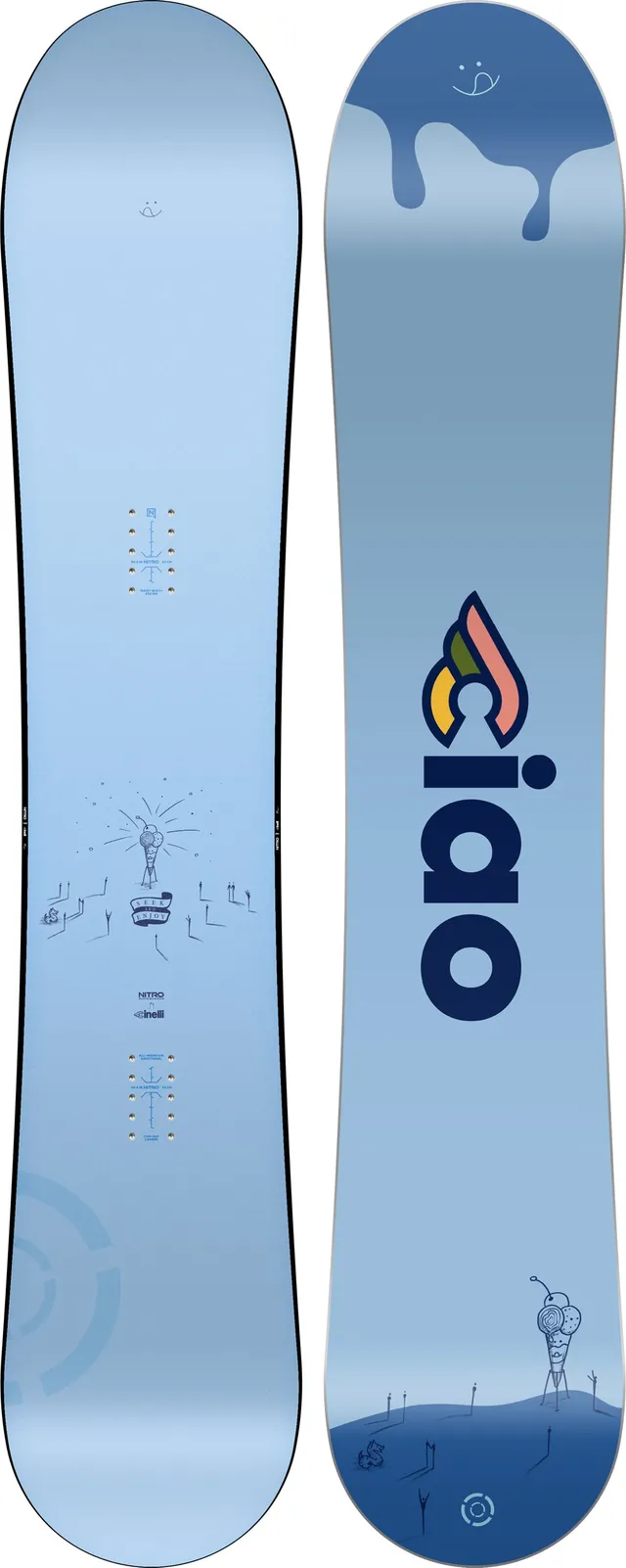 nitro-snowboards-phase-x-cinelli-snowboard-all-mountain-herren image 1