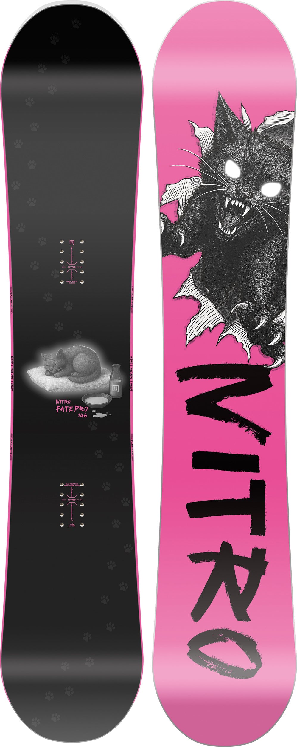 nitro-snowboards-fate-pro-damen-snowboard image 1