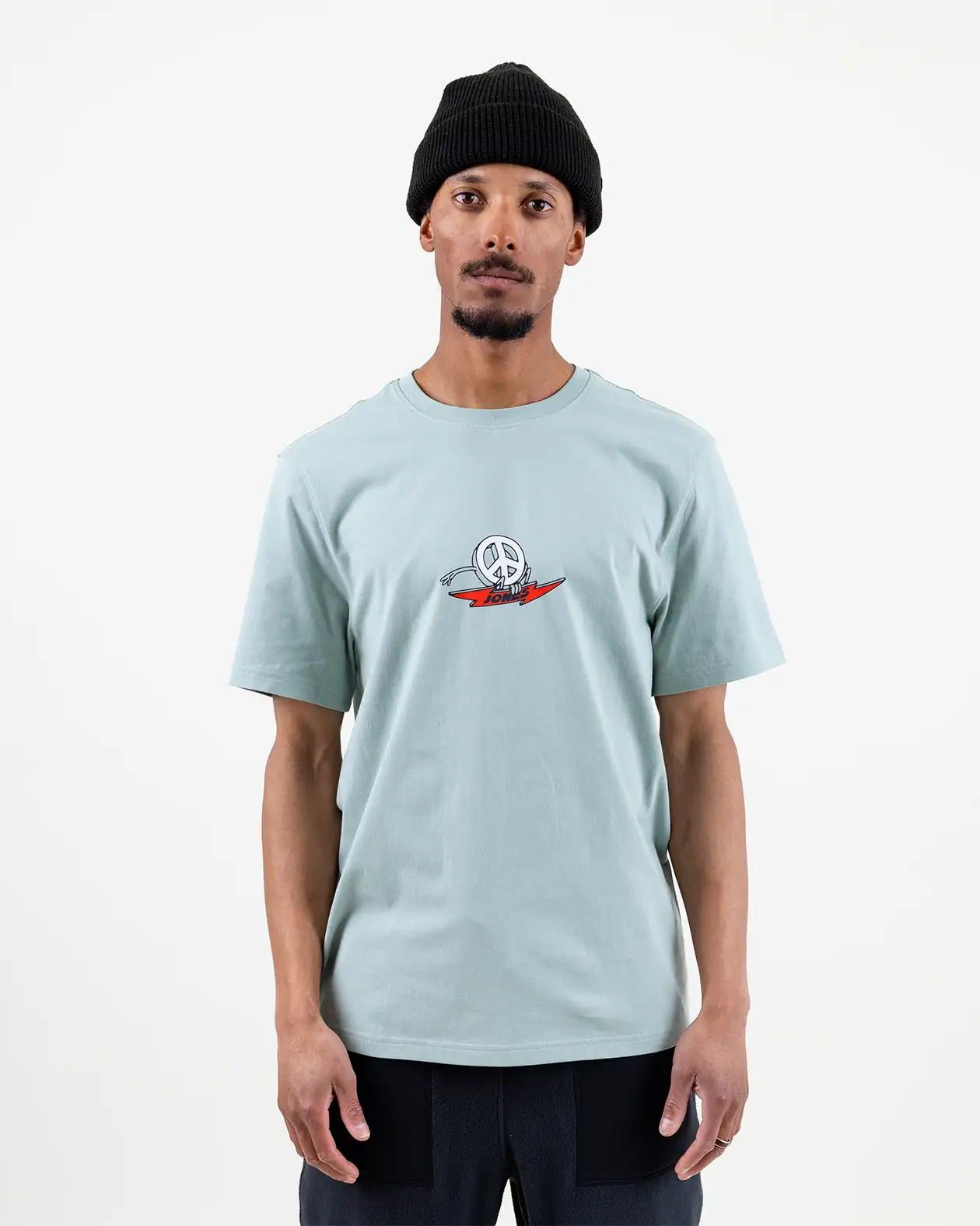 jones-snowboards-graphic-organic-cotton-tee-unisex-t-shirt image 2