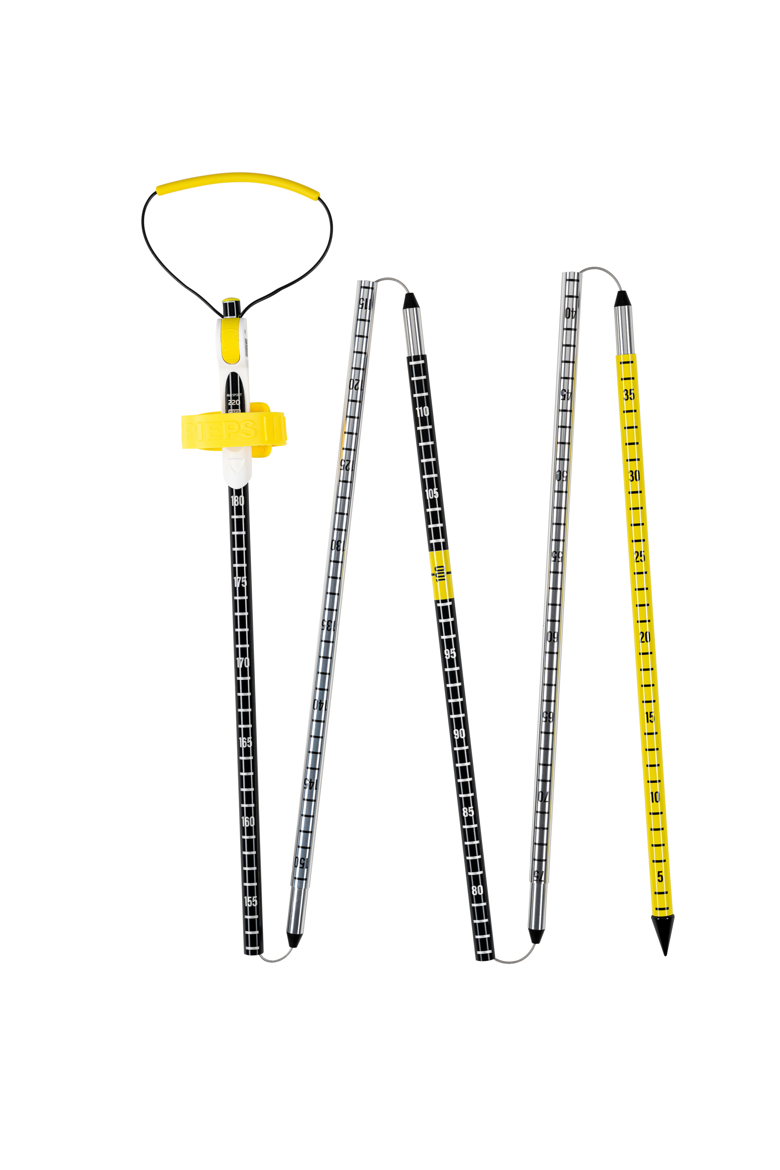 pieps-probe-alu-220-sport-kompakte-alu-sonde-220-cm image 1