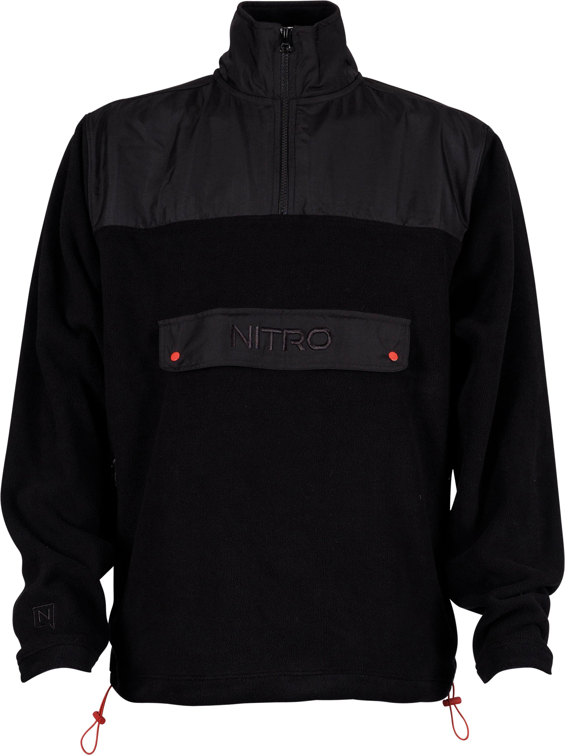 nitro-fleece-halfzip-pullover-herren-fleecepullover-mit-versteckter-fronttasche image 1