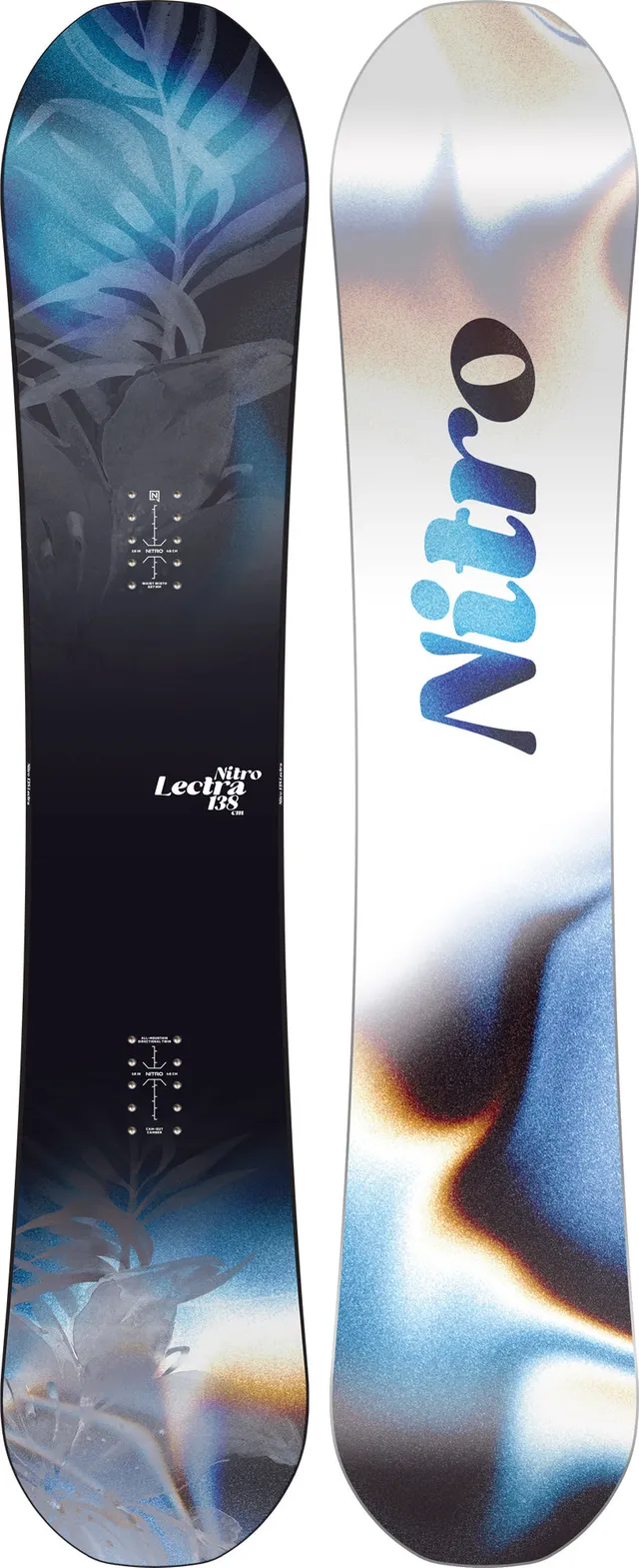 nitro-snowboards-lectra-leaf-cam-out-damen-snowboard image 1