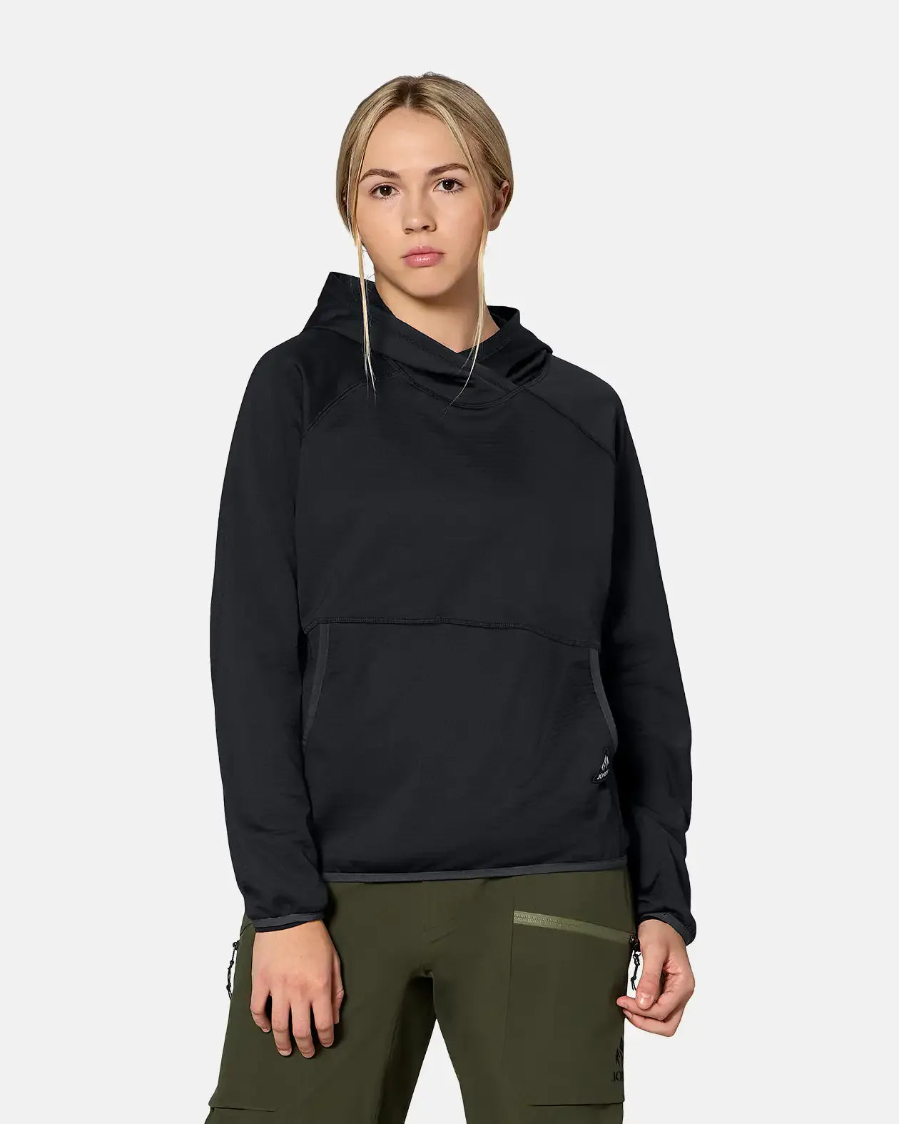 jones-snowboards-flagship-grid-fleece-hooded-pullover-damen image 7