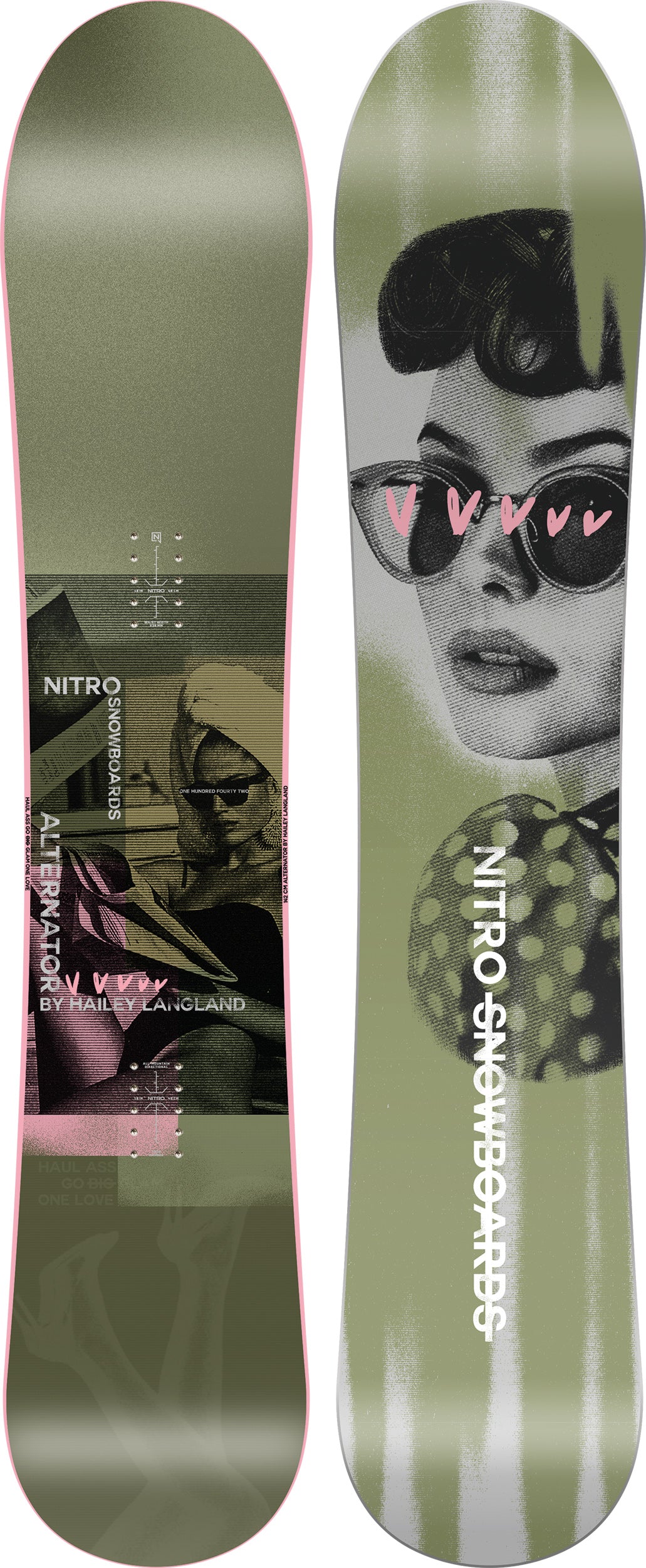 nitro-snowboards-alternator-x-hailey-damen-snowboard-all-mountain-backcountry image 1