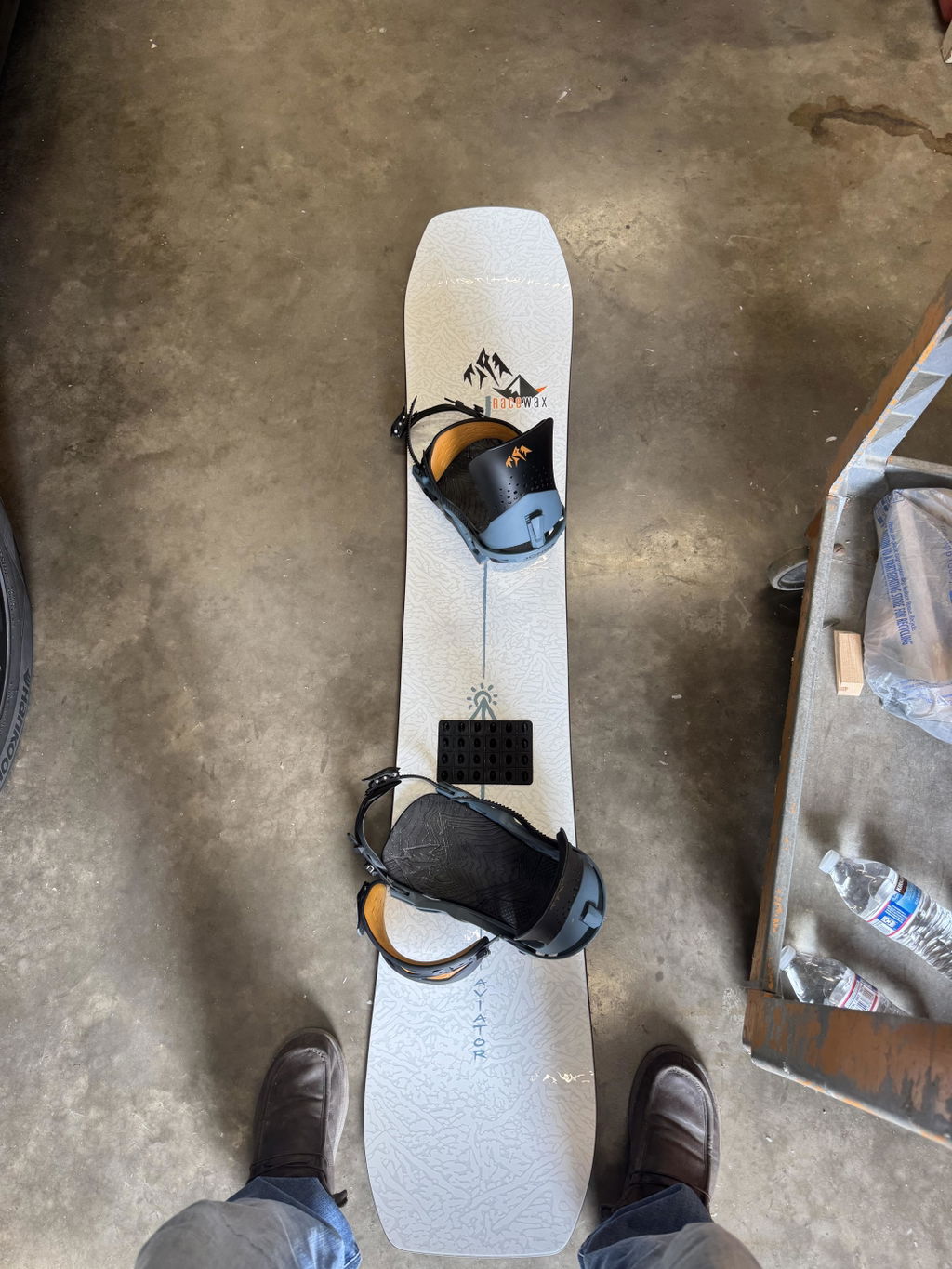 Rakete auf der Piste