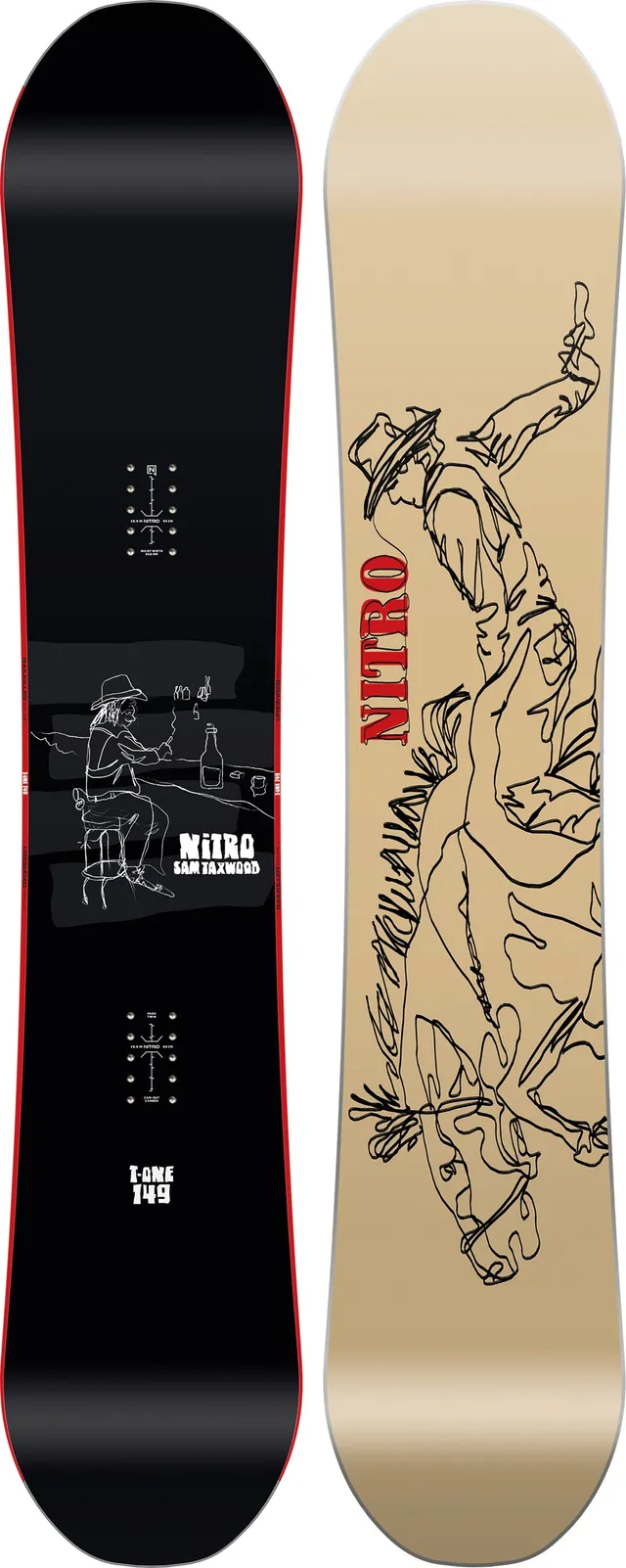 nitro-snowboards-t1-snowboard-herren-park image 1