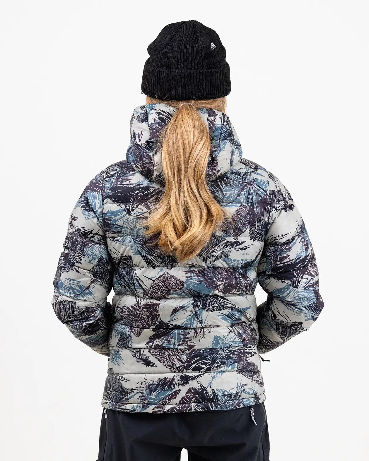 jones-snowboards-re-up-recycled-daunen-hoodie-2026-damen image 5