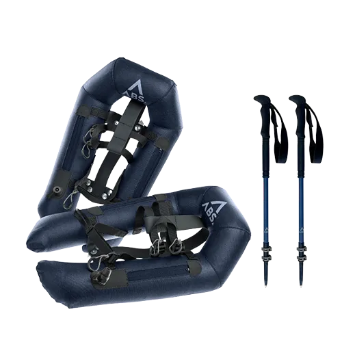abs-a-bove-schneeschuh-set-mit-st-cken image 1