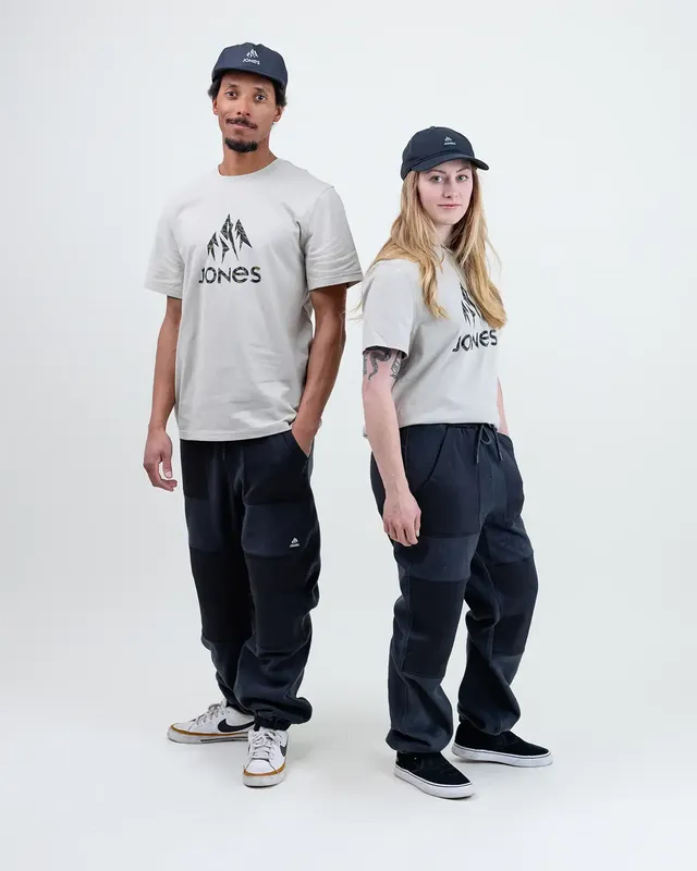 jones-snowboards-truckee-organic-cotton-tee-unisex-t-shirt image 1