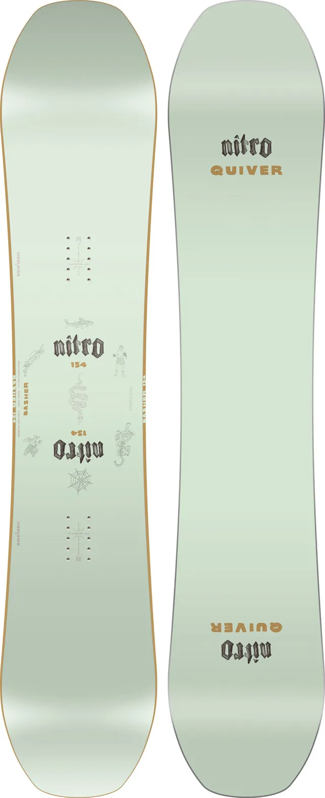 nitro-snowboards-basher-unisex-all-mountain-freestyle-snowboard image 1