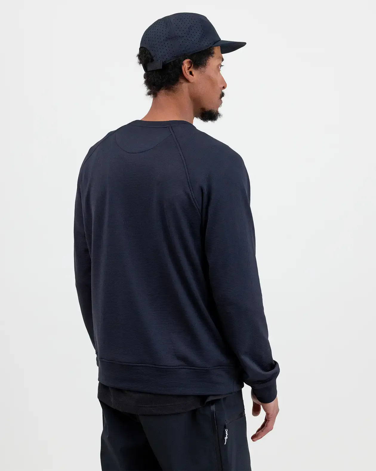 jones-snowboards-flagship-recycled-grid-fleece-crew-herren-2026 image 4