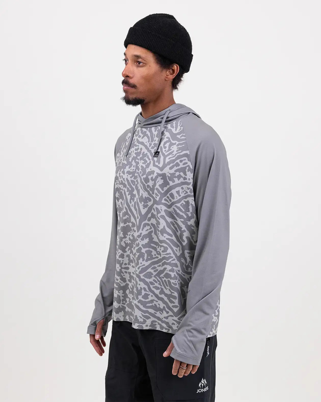 jones-snowboards-men-s-shastarama-recycled-hoodie-2026 image 8