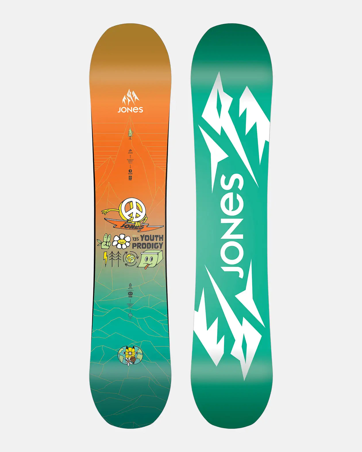 jones-snowboards-prodigy-youth-snowboard-kinder-all-mountain image 1
