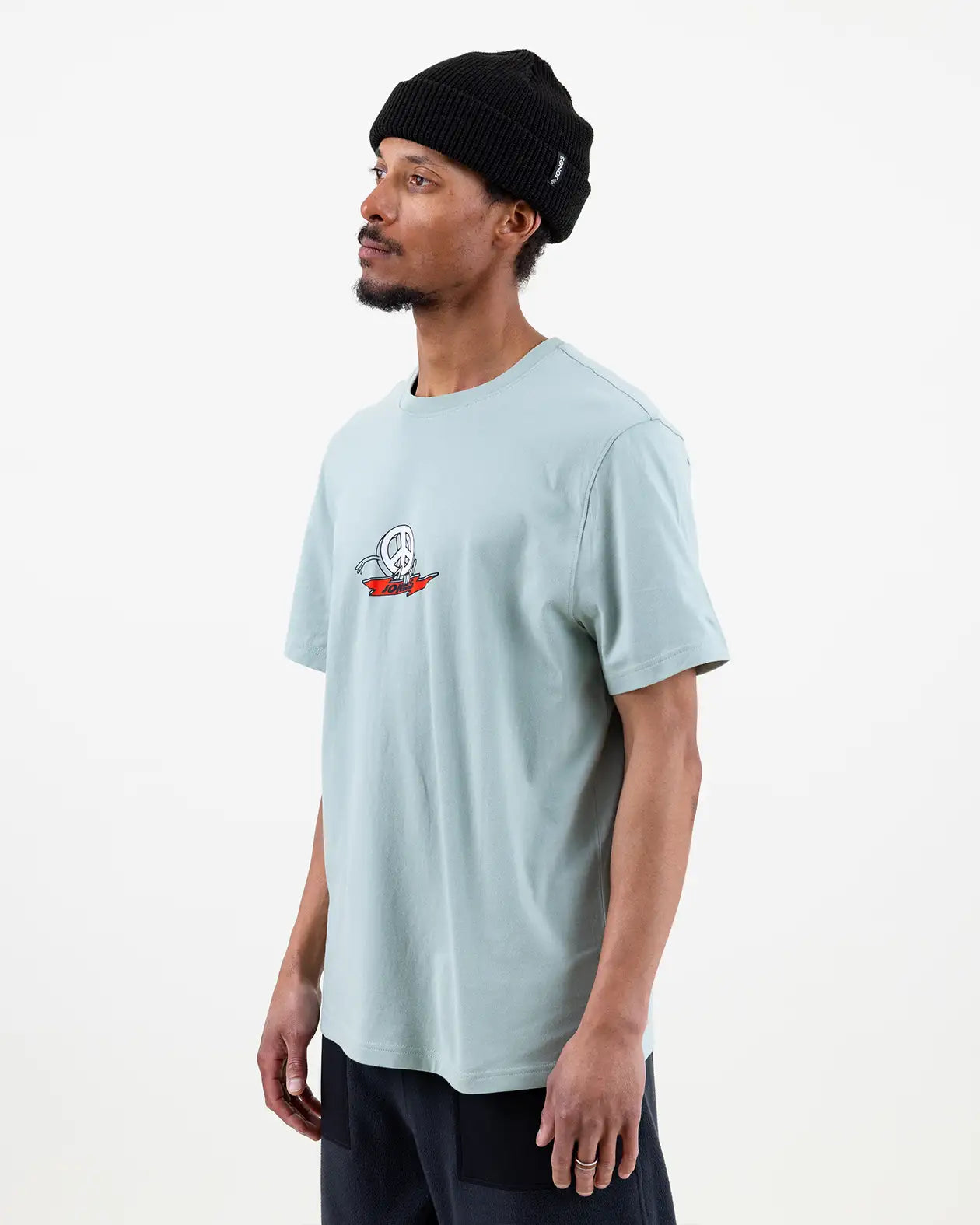 jones-snowboards-graphic-organic-cotton-tee-unisex-t-shirt image 3