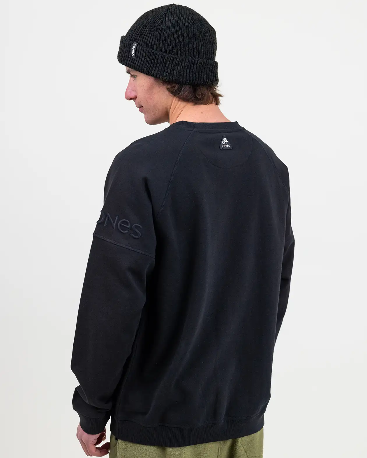 jones-snowboards-sierra-organic-cotton-sweatshirt-unisex-crew-sweatshirt image 2