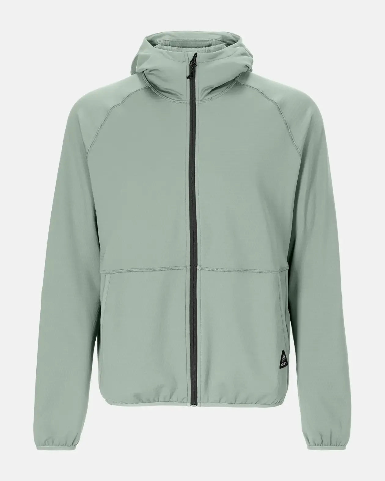 jones-snowboards-flagship-grid-fleece-hooded-jacke-herren image 2