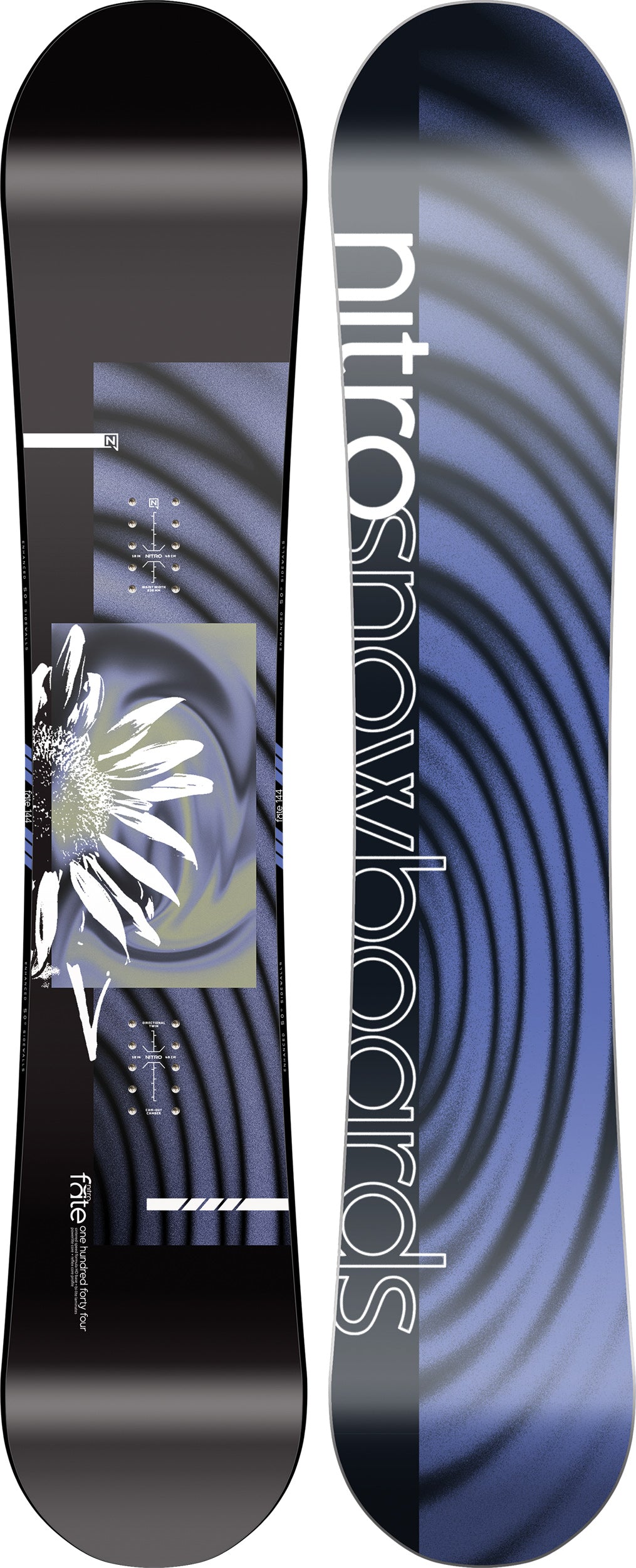 nitro-snowboards-fate-damen-snowboard-all-mountain image 1