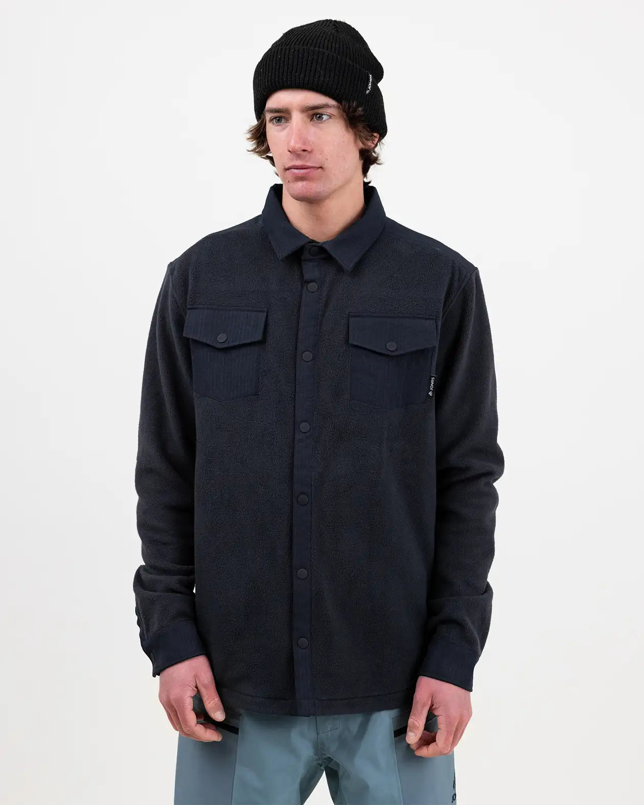 jones-snowboards-december-recycled-fleece-hemd-herren-2026 image 1
