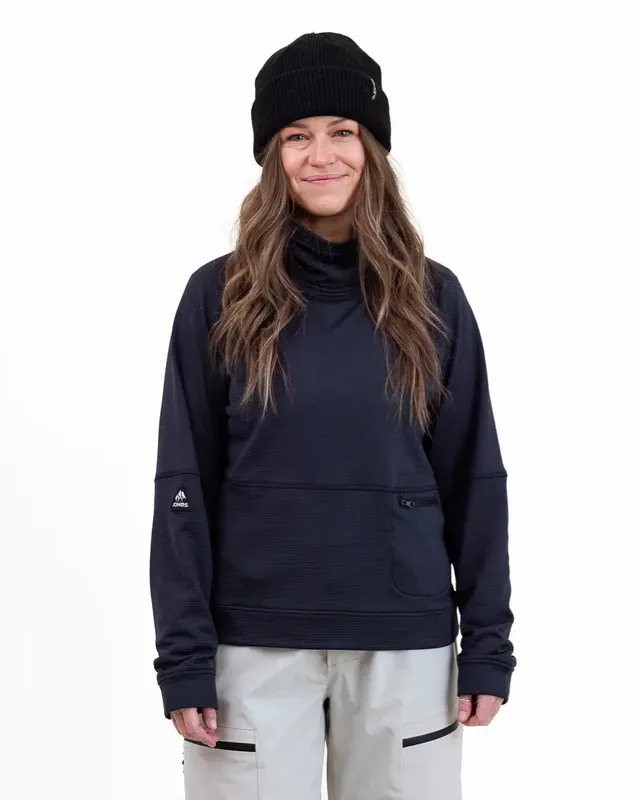 jones-snowboards-flagship-recycled-grid-damen-fleece-2026 image 1