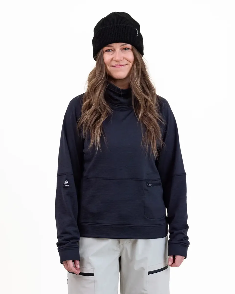 jones-snowboards-flagship-recycled-grid-damen-fleece-2026 image 1