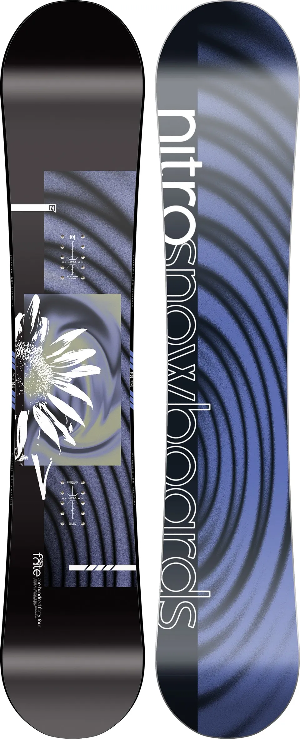 nitro-snowboards-fate-damen-snowboard-all-mountain image 1