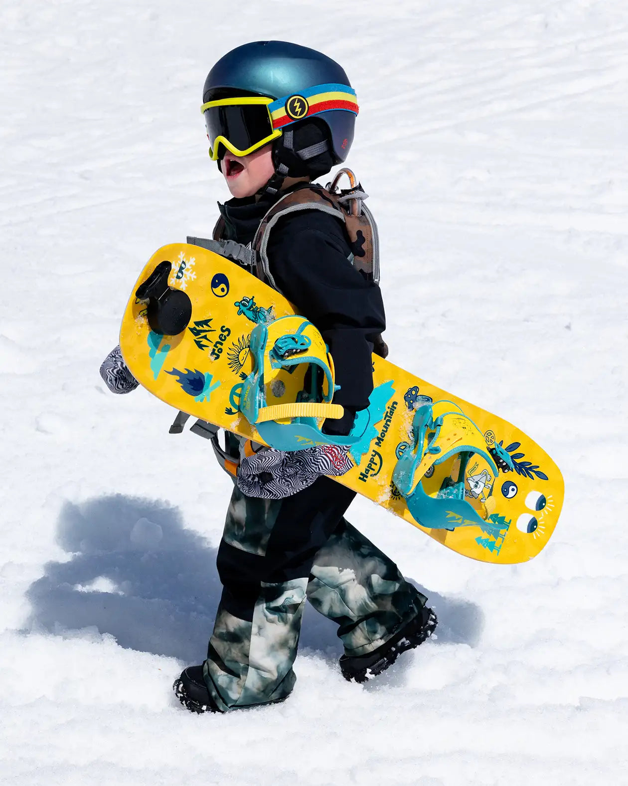 jones-snowboards-kids-happy-mountain-snowboard-bindung-set image 2