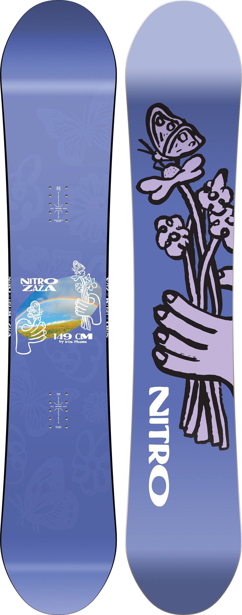 nitro-snowboards-zaza-damen-snowboard image 8