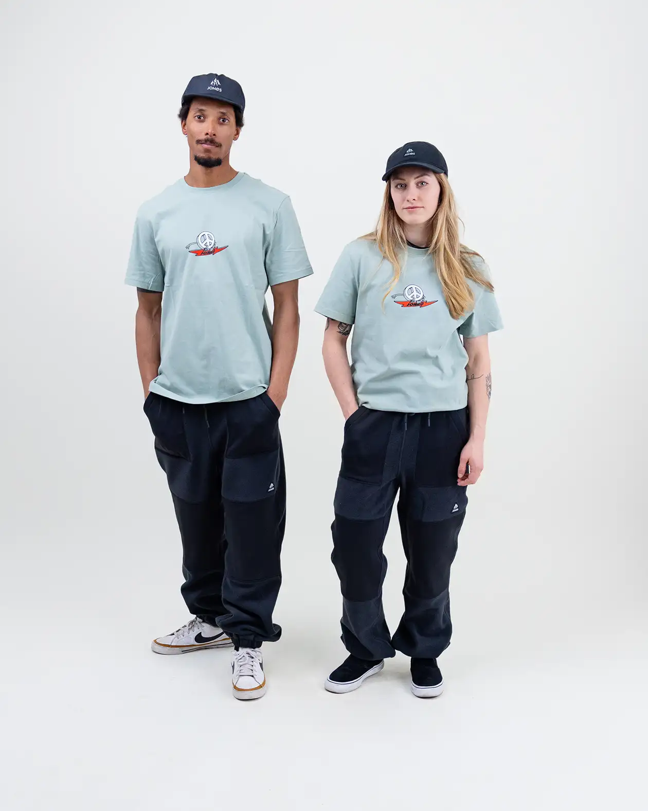 jones-snowboards-graphic-organic-cotton-tee-unisex-t-shirt image 1