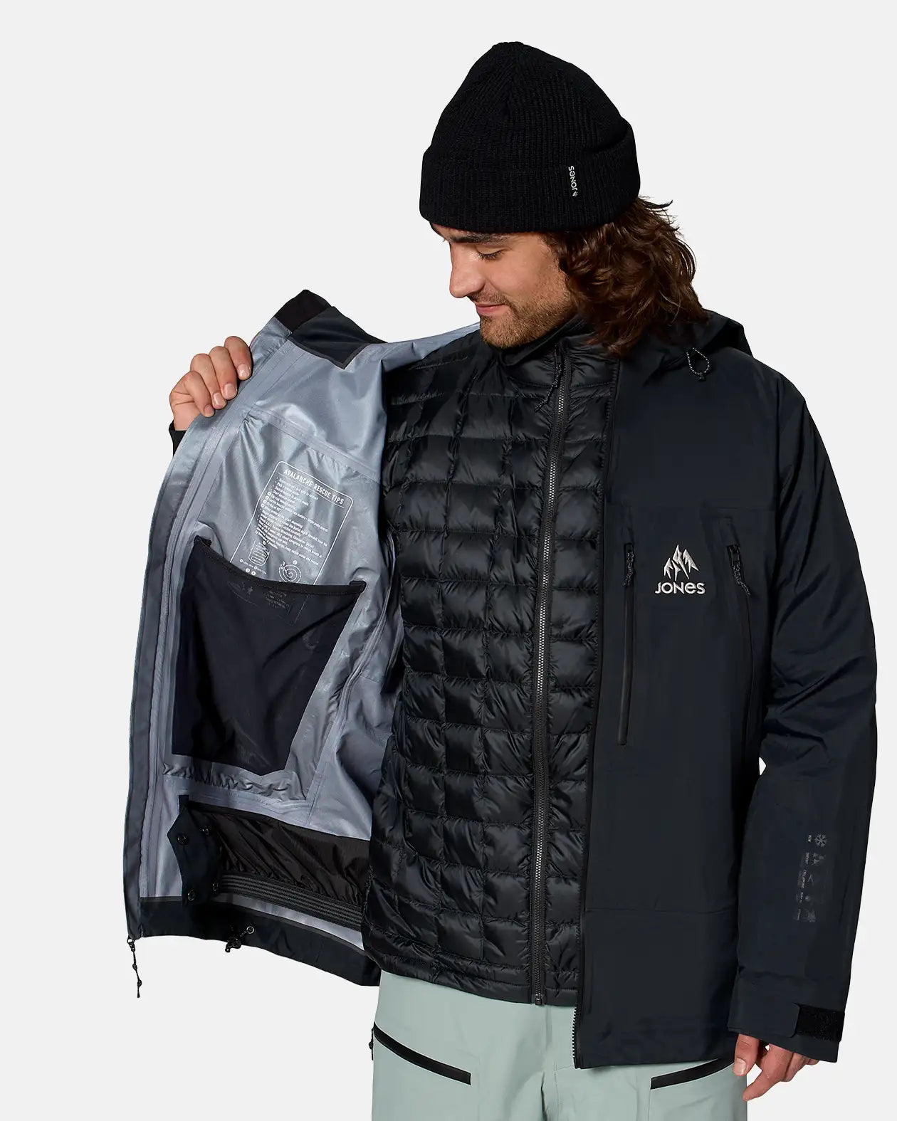 jones-snowboards-higher-gore-tex-3l-jacke-herren image 6