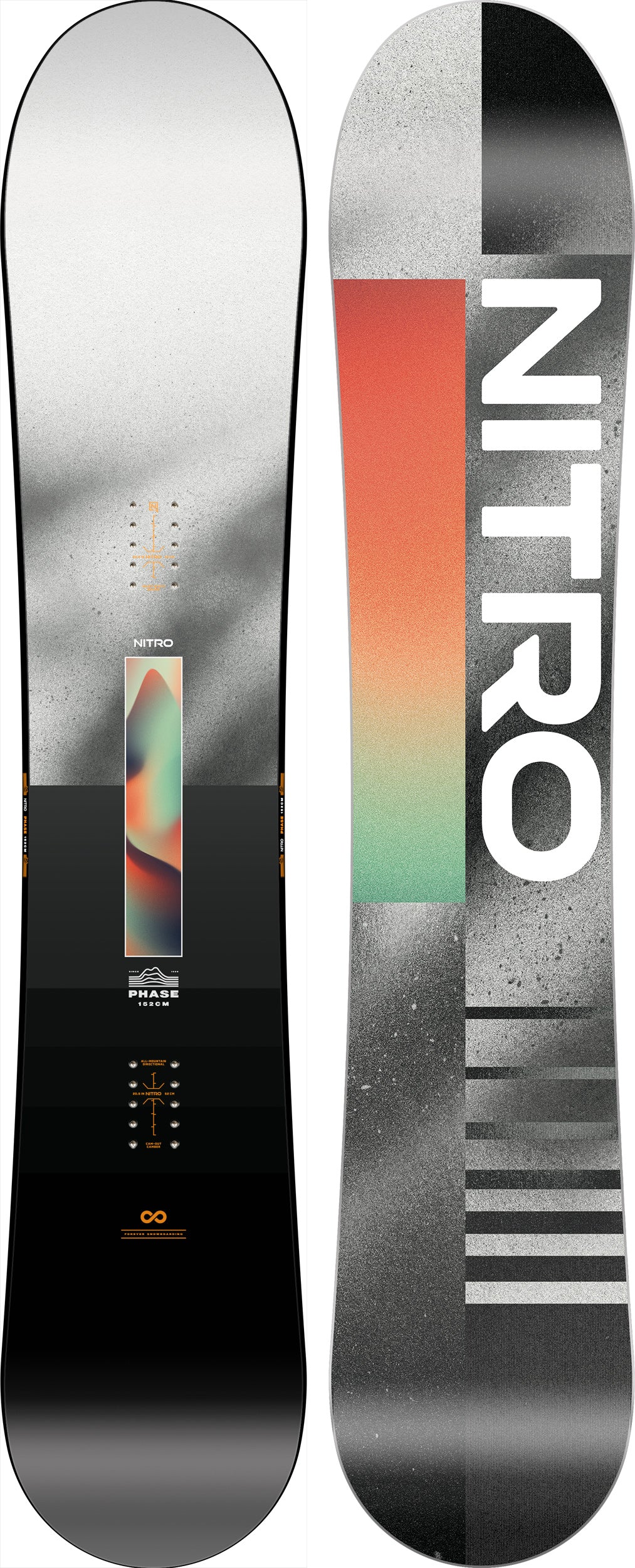 nitro-snowboards-phase-all-mountain-snowboard-herren image 1