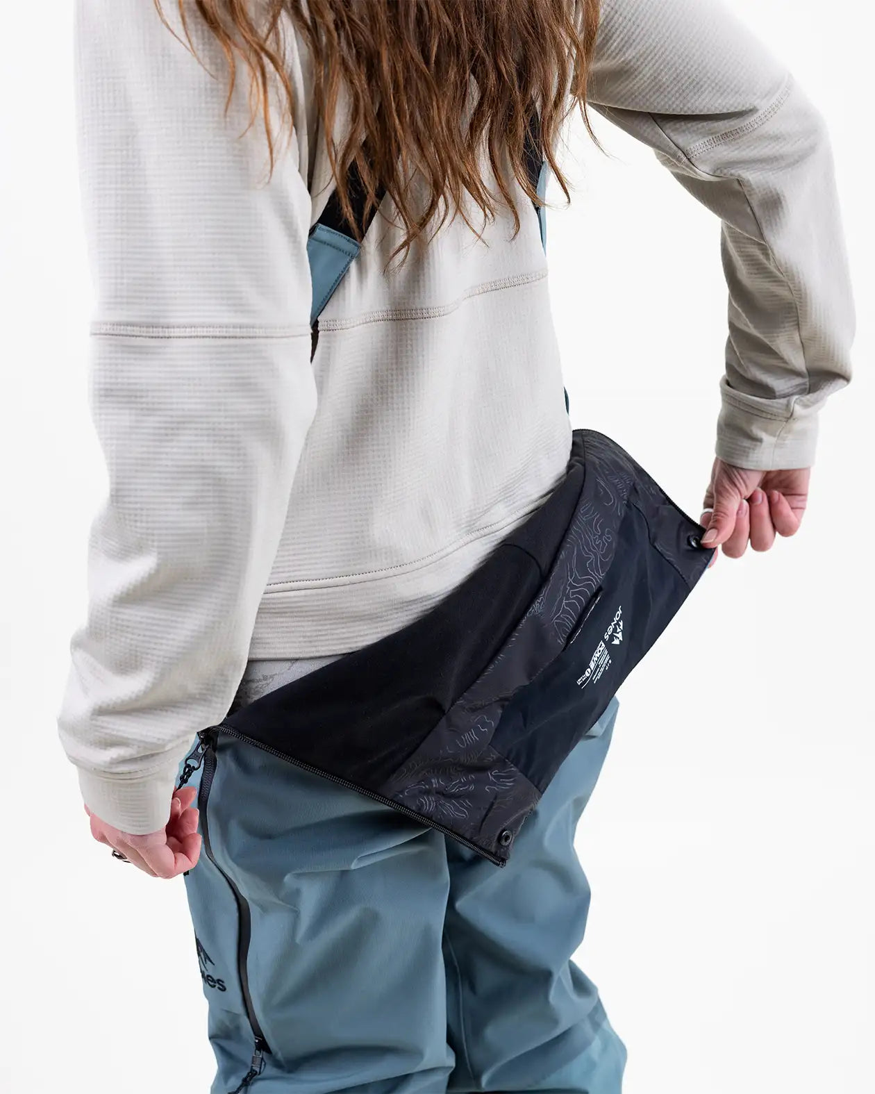 jones-snowboards-mtn-surf-recycled-bibs-2026-damen-latzhose image 5