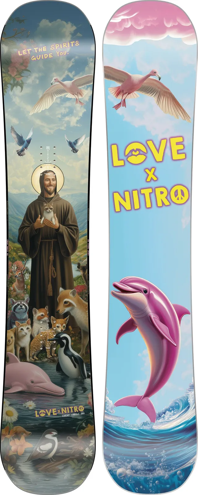 nitro-snowboards-cheap-thrills-x-love-snowboard-herren image 1