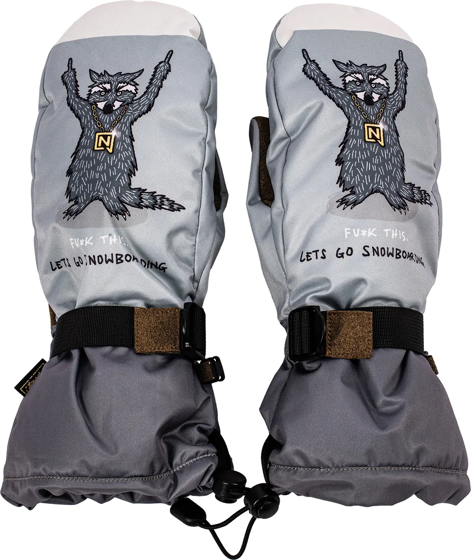 nitro-snowboards-racoon-mitten-fausthandschuh-unisex image 1