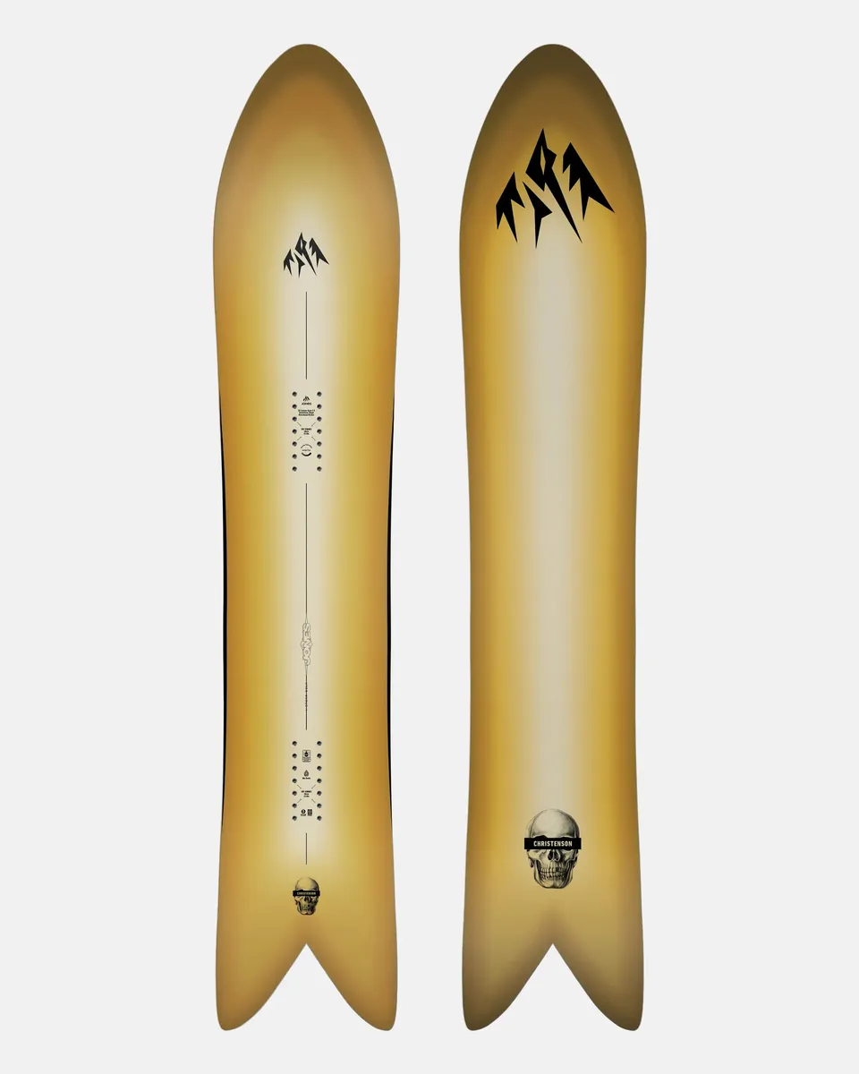 jones-snowboards-storm-wolf-snowboard-swallowtail-freeride-unisex image 1
