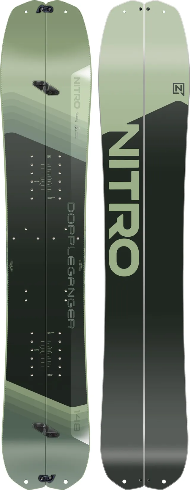 nitro-doppleganger-splitboard-2025-2026-koroyd-powerlite-kern-f-r-backcountry image 1