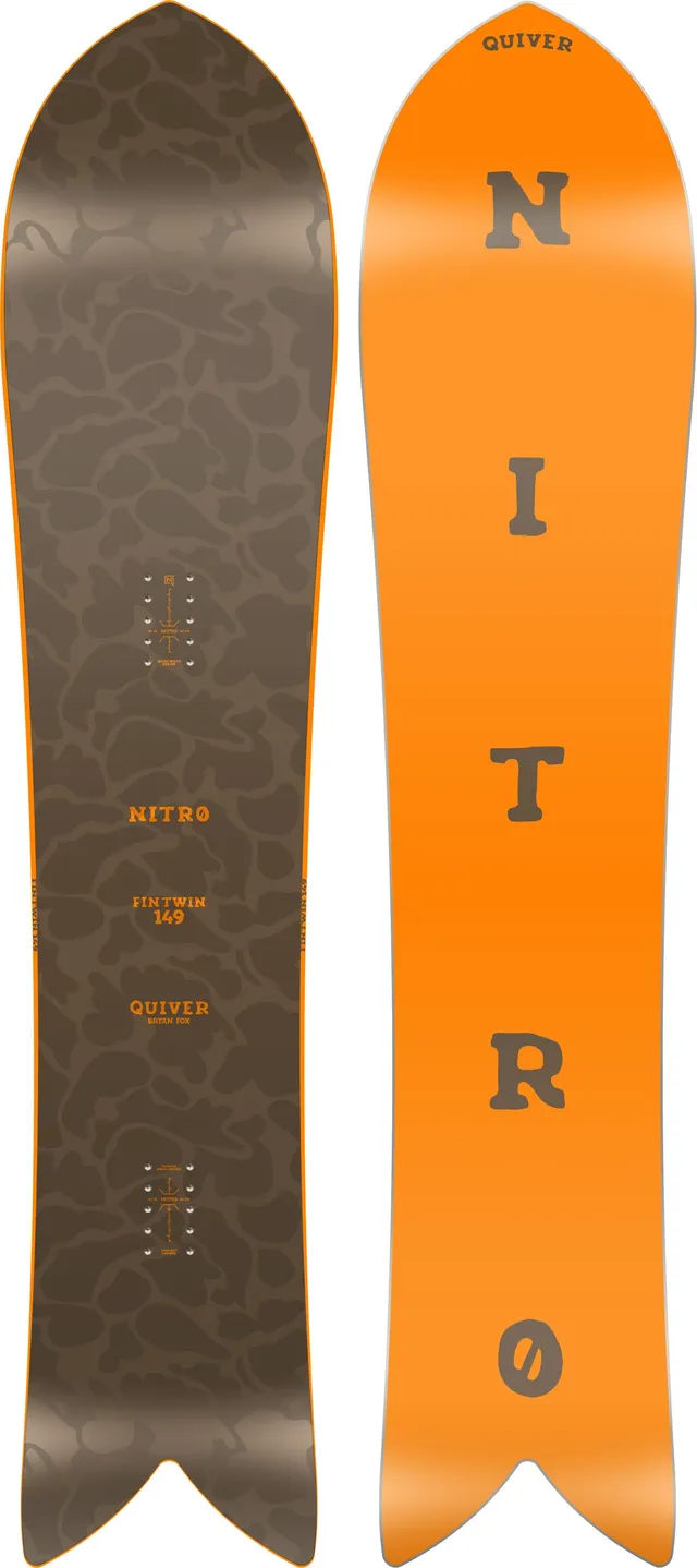 nitro-fintwin-shortboard-snowboard-unisex image 1
